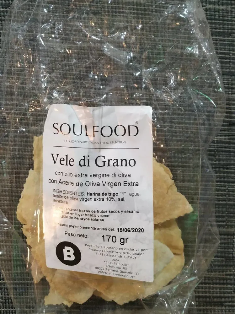 Vele di grano con aceite de oliva virgen extra