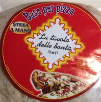Base pizza precotta
