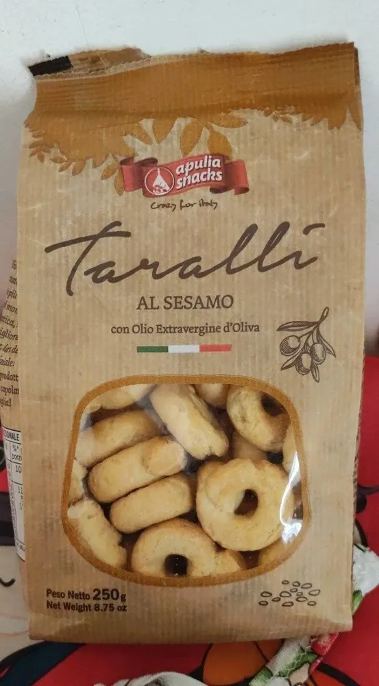Taralli al sesamo