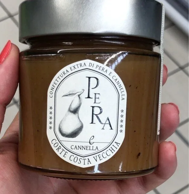 Marmellata pera e cannella