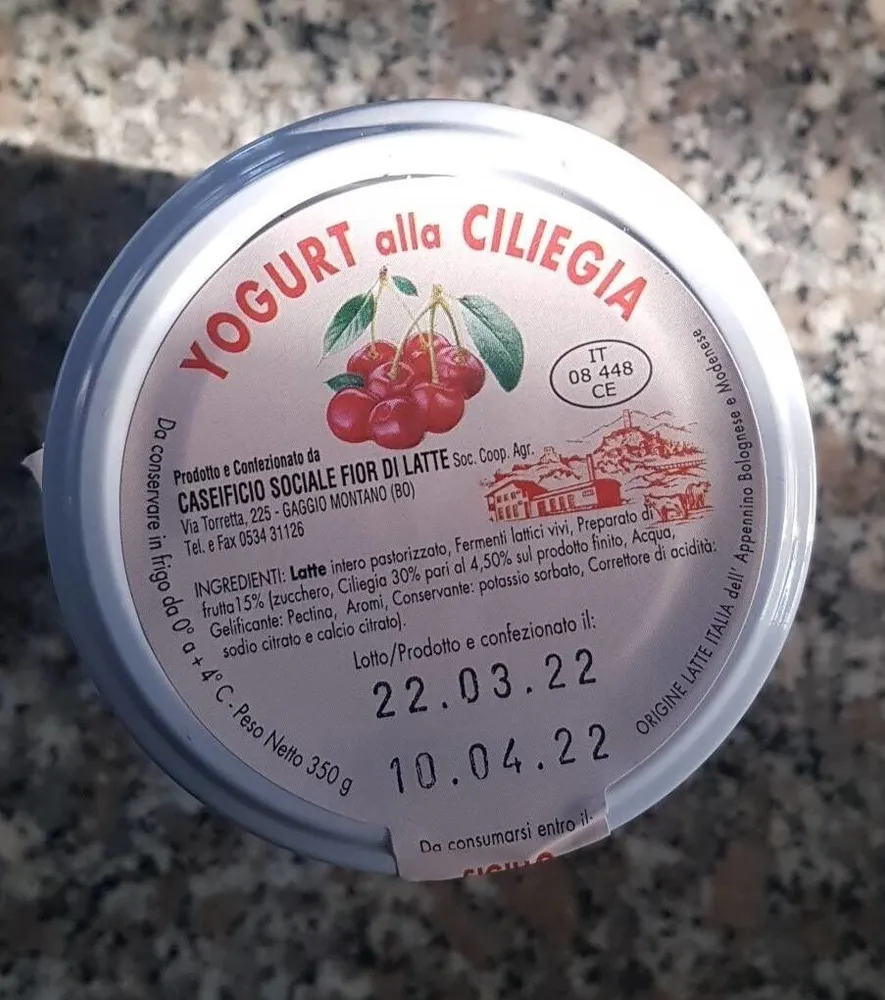 Yogurt alla Ciliegia