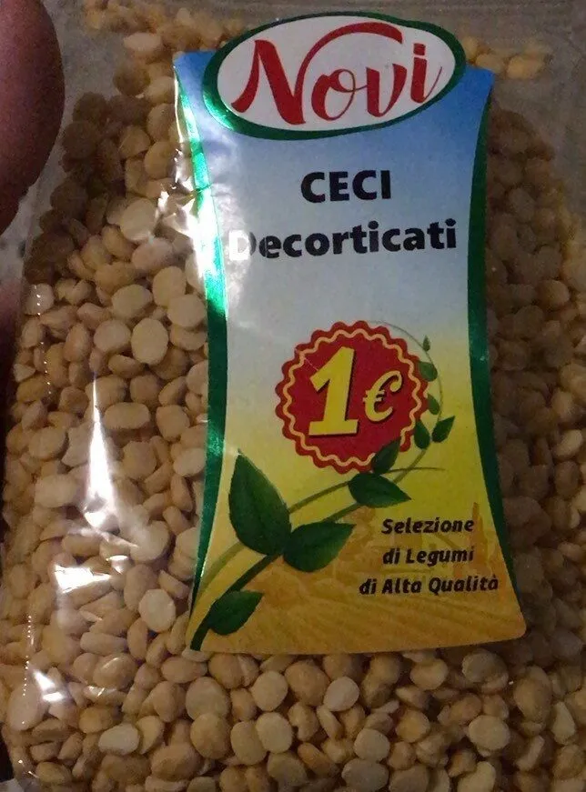 Ceci decorticati