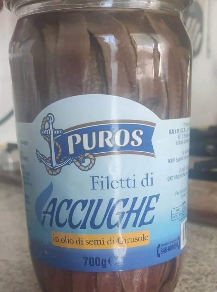 Filetti di acciughe