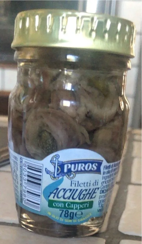 Acciughe con capperi