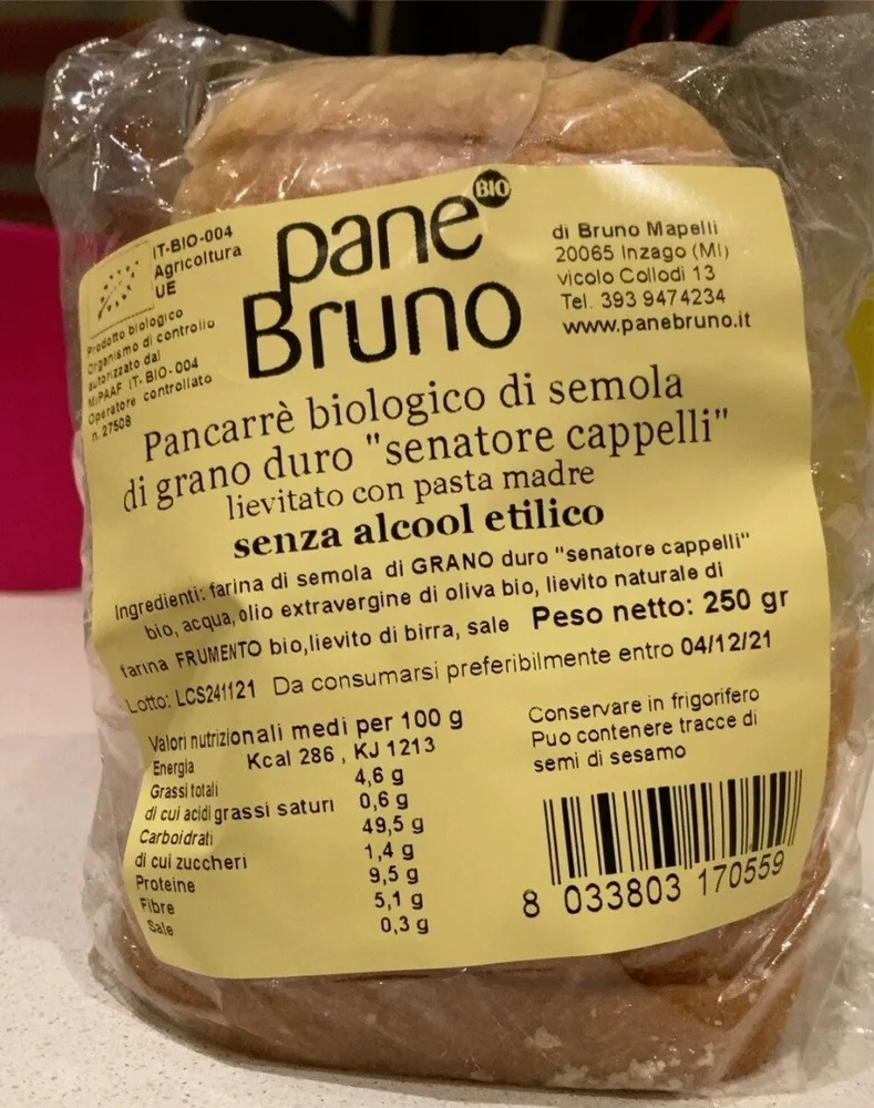 Pancarrè di semola senatore cappelli