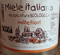 Miele italiano da apicoltura biologica millefiori