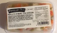 Insalata di mare con verdure