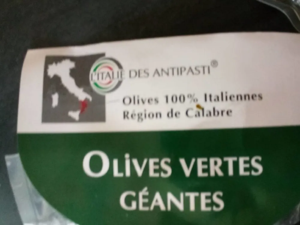 Olives vertes géantes