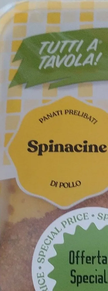 Spinacine di pollo