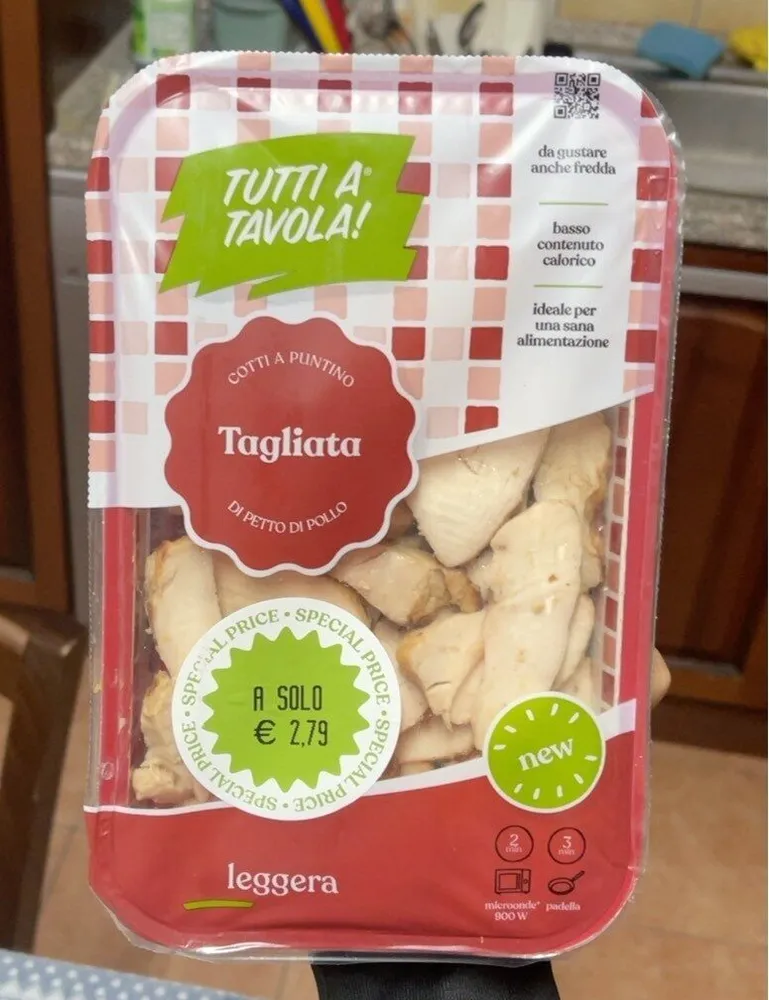 Tagliata di petto di pollo