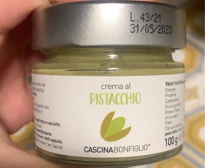 Crema al pistacchio