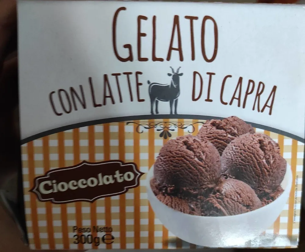 Gelato con latte di capra