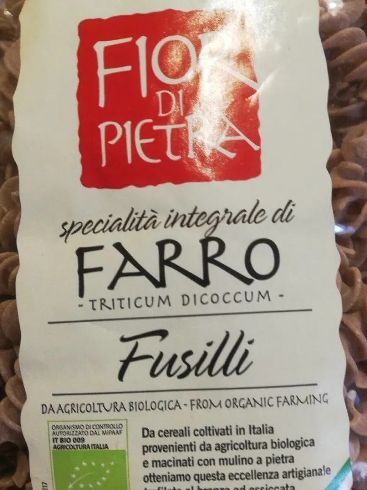 Pasta integrale di farro