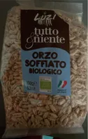 Orzo soffiato biologico