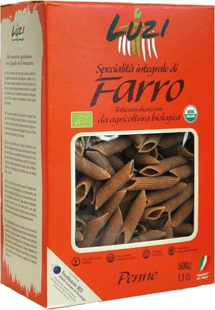 LuzIGPenne rigate al farro bio