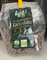 Penne integrali di farro e fave