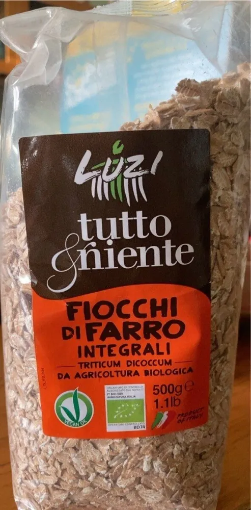 Fiocchi di farro integrali