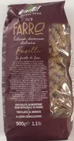 Fusilli semi integrale di farro