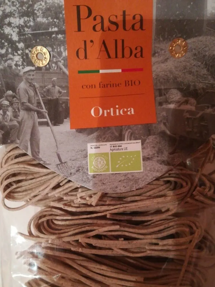 Pâtes aux orties