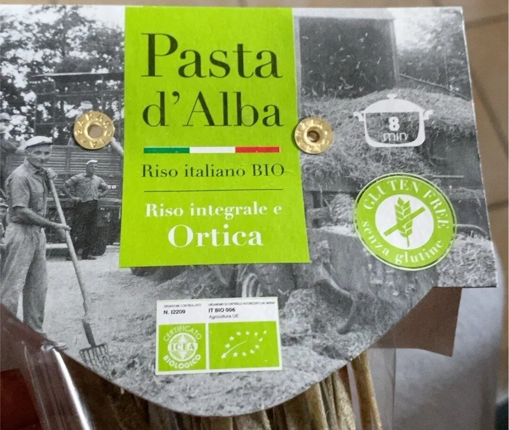 Riso integrale e ortica