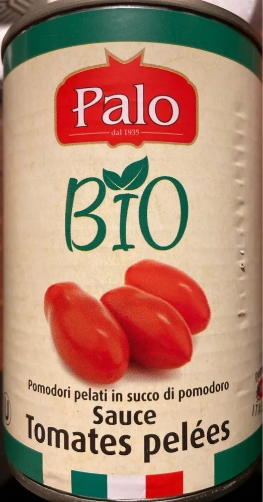 Sauce tomates pelées