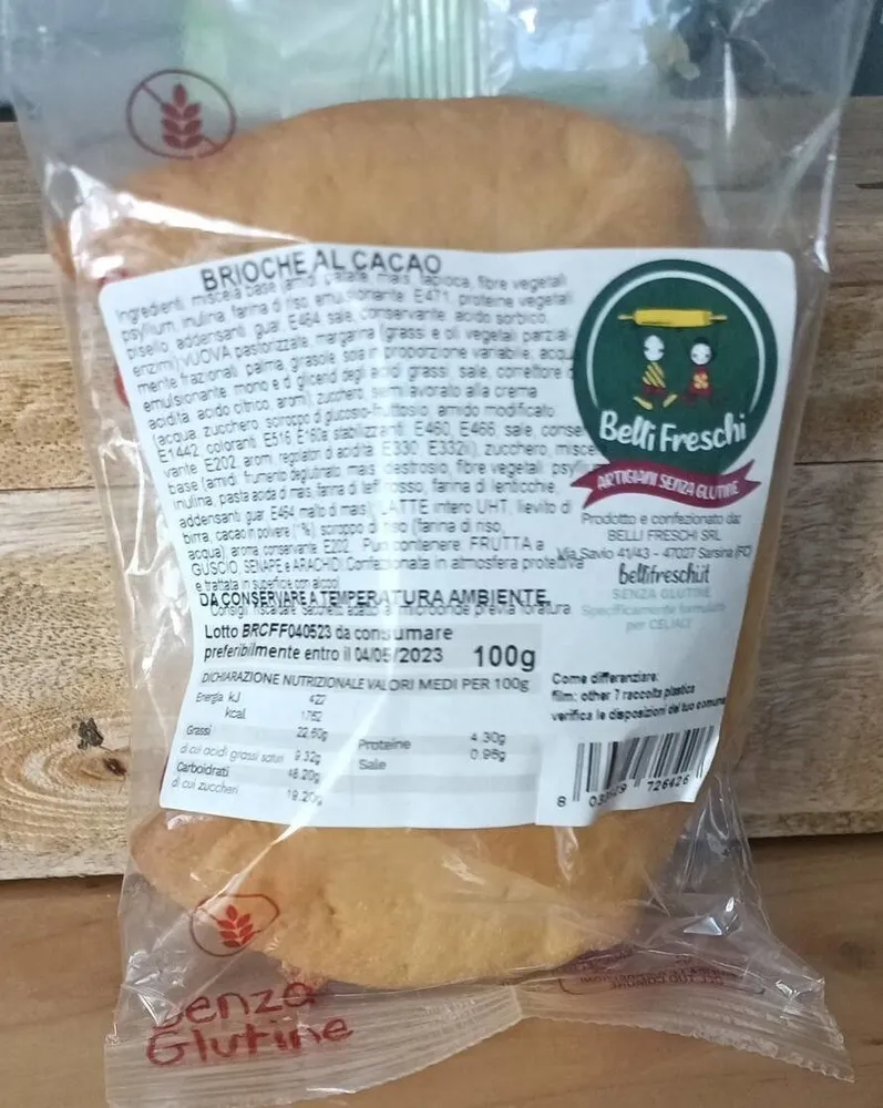 Brioche al cacao