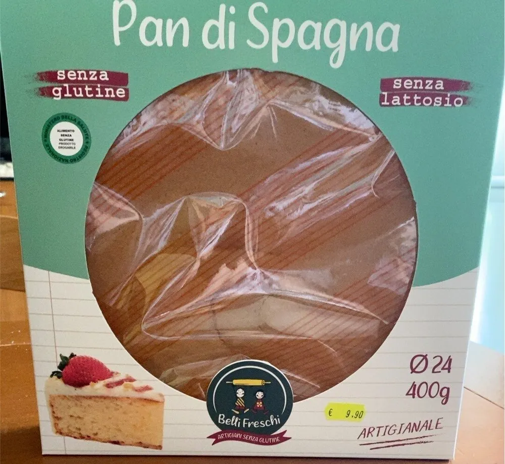 Pan di spagna senza glutine