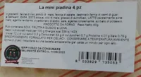 La mini piadina 4 pz
