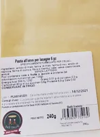 Pasta all uovo per lasagne