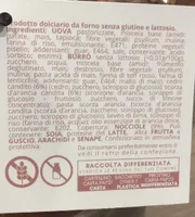 Colomba classica senza glutine senza lattosio