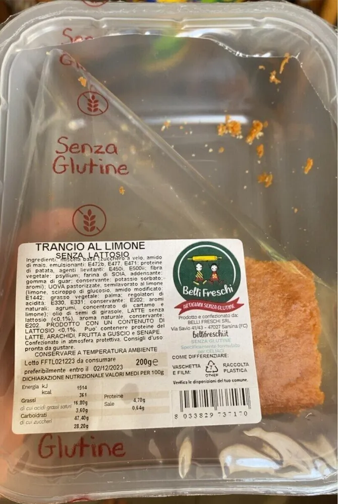 Trancio al limone