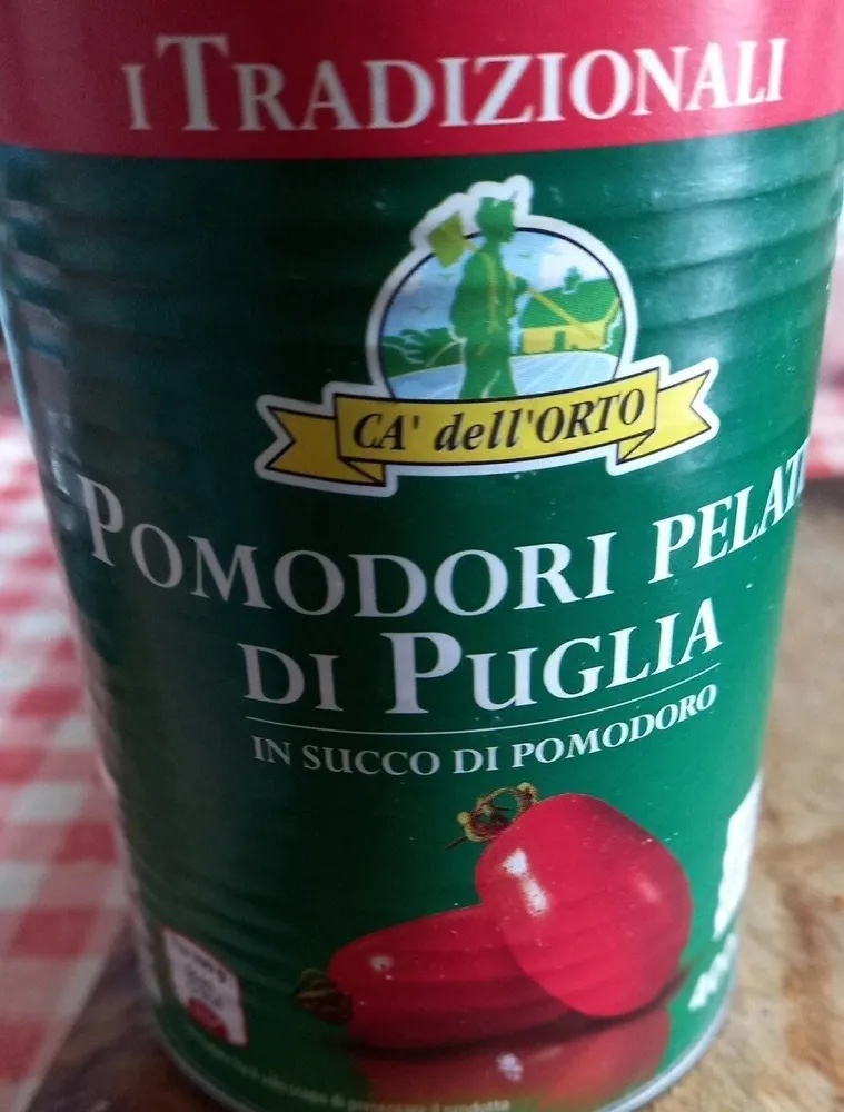Pomodori pelati di puglia