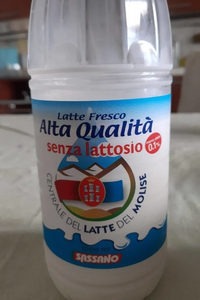 Latte fresco alta qualità senza lattosio