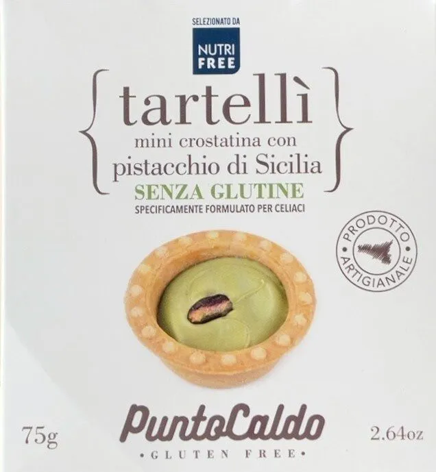 Tartellì, mini crostatina con pistacchio