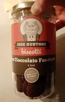 Biscotti con cioccolato fondente e sale