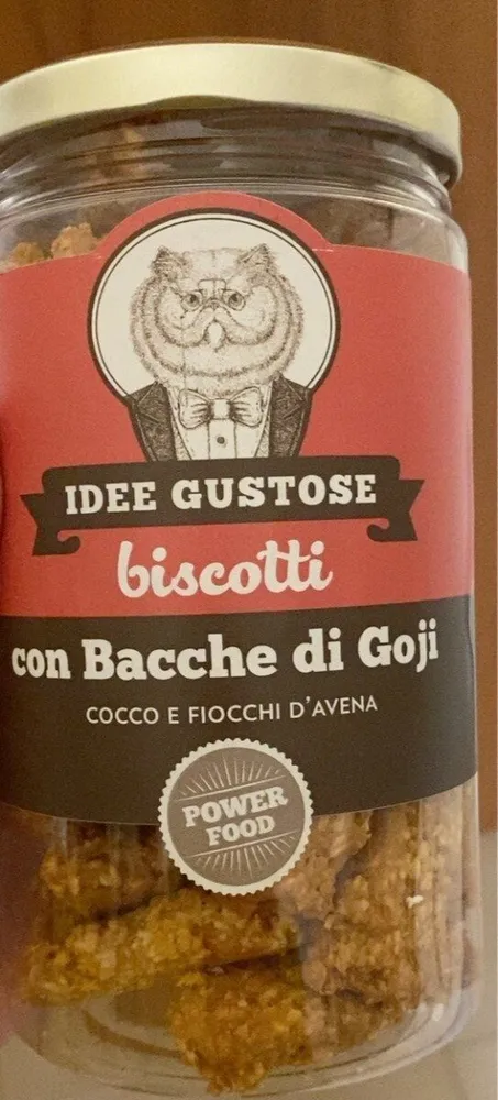 biscotti con bacche di goni