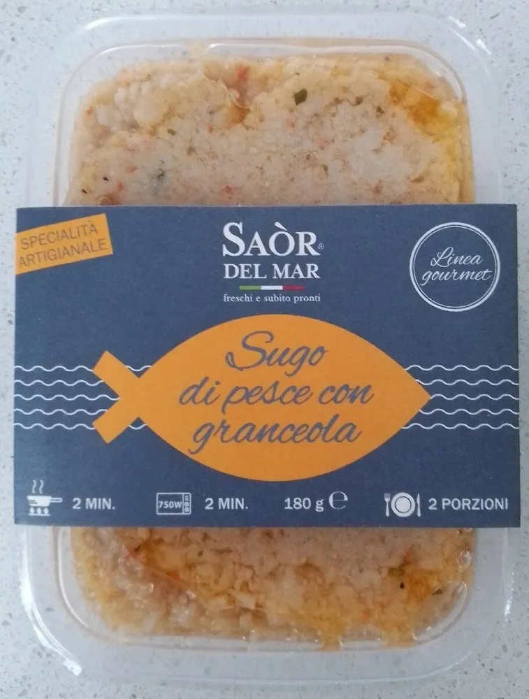 Sugo di pesce con granseola