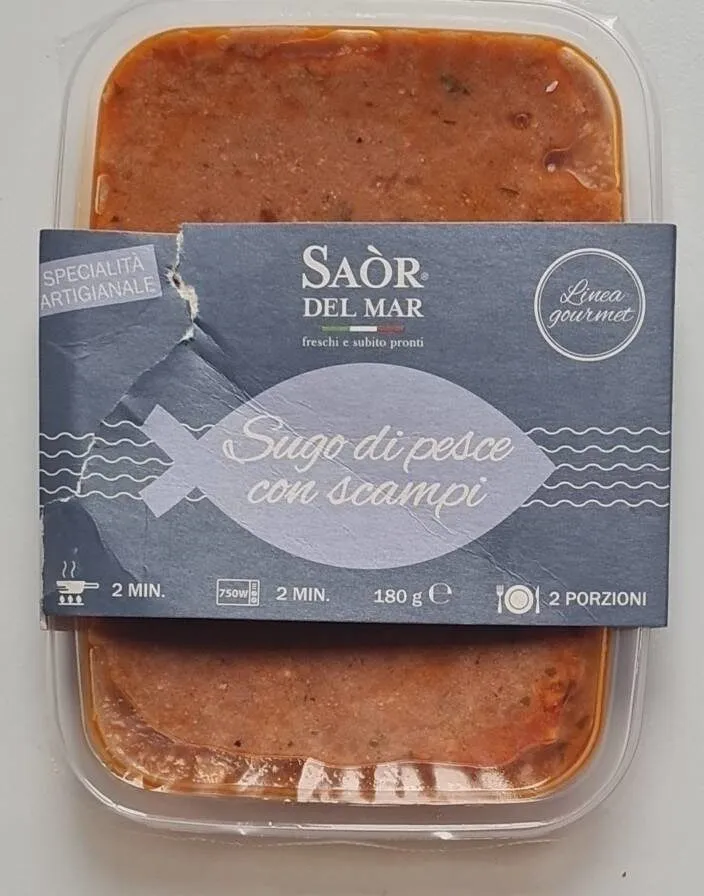 Sugo di pesce con scampi