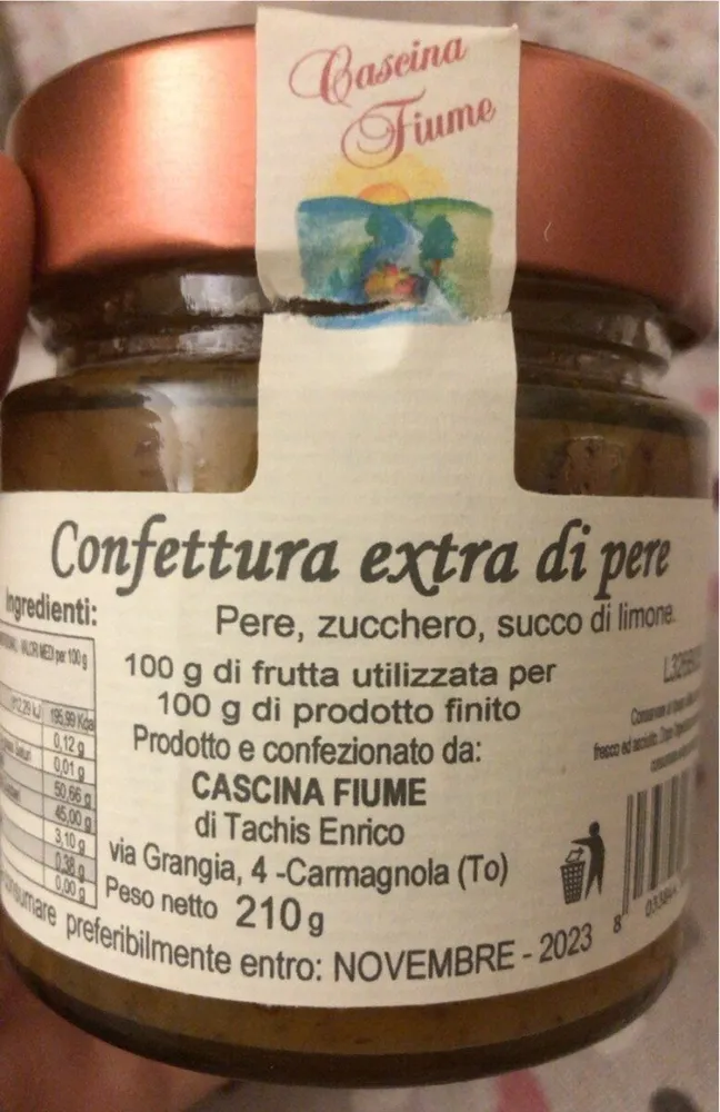 Confettura extra di pere