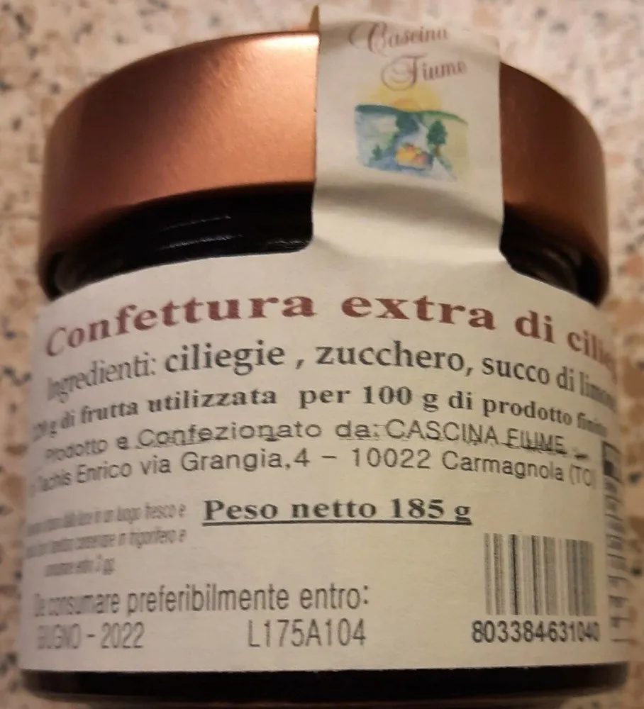 Confettura extra di ciliegie