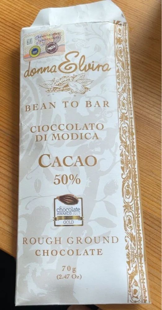 Cioccolato di Modica Cacao 50%
