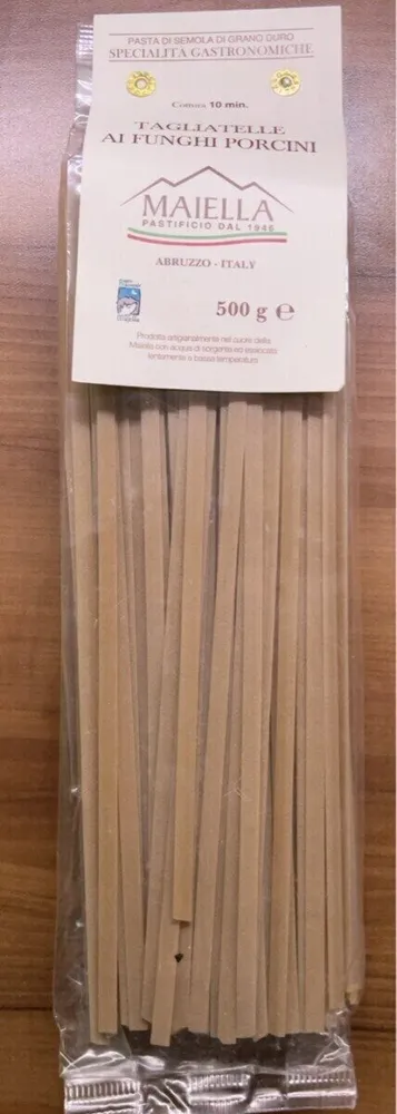 Tagliatelle al funghi porcini