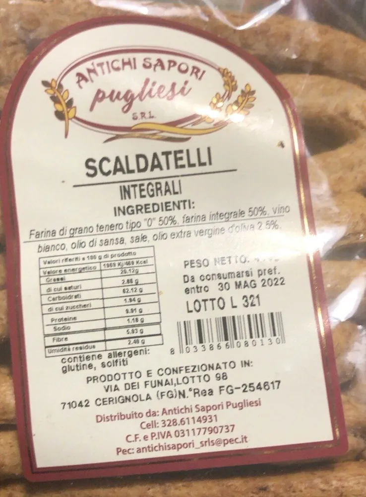Scaldatelli integrali
