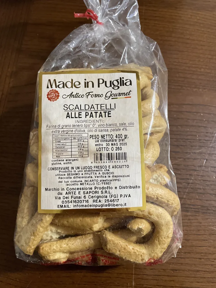 Scaldatelli alle patate