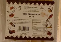 CONI PER GELATO PZ12