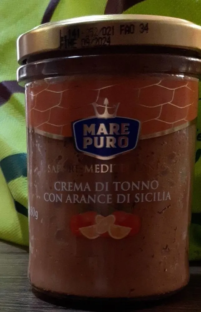 Crema di tonno con arance di Sicilia
