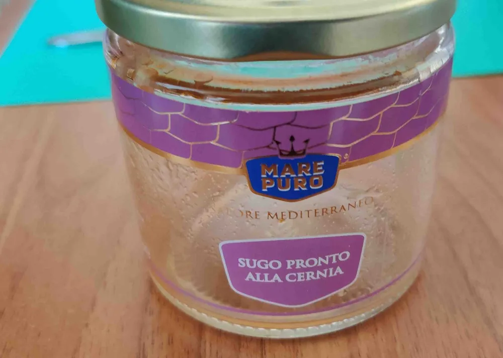 Sugo pronto alla cernia