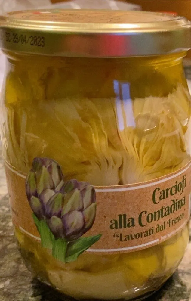 Carciofi alla contadina in olio