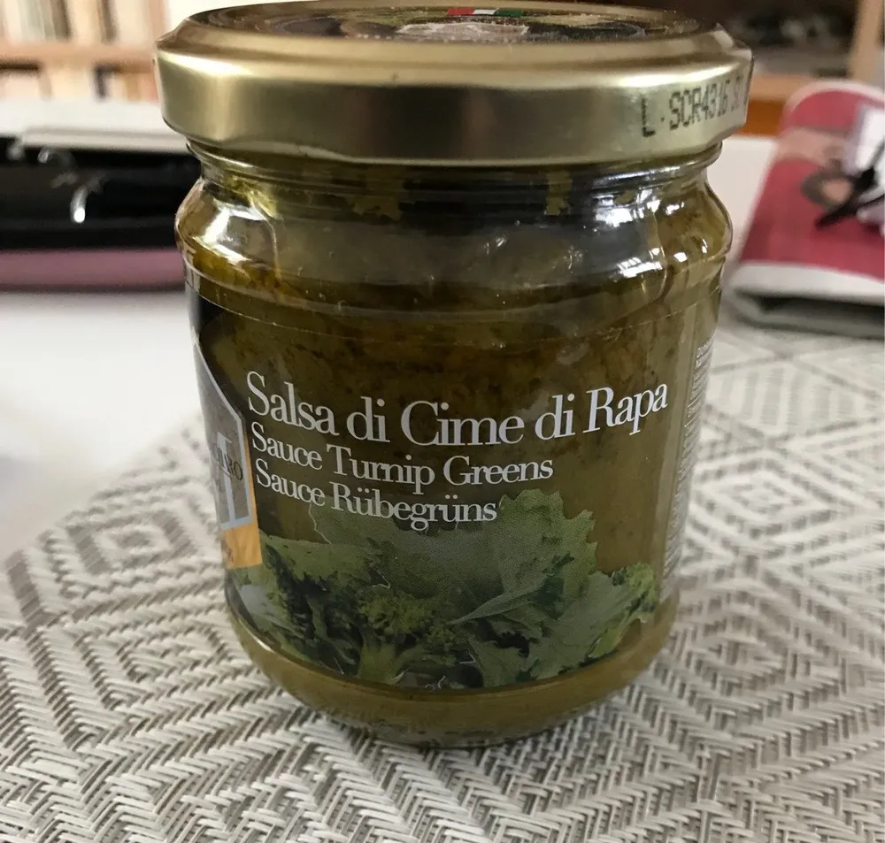 Salsa di cile di rapa