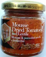 Mousse Dried Tomatoes and Lentils